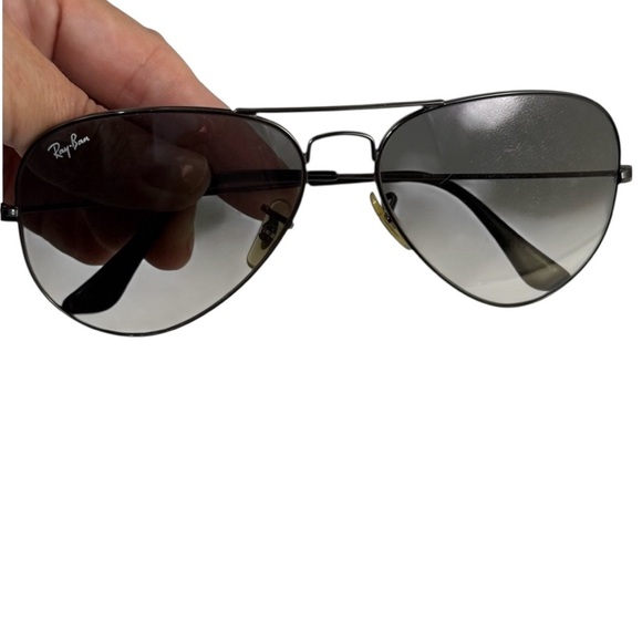 Ray Ban aviator sunglasses RB 3025 aviator large metal - Picture 5 of 7